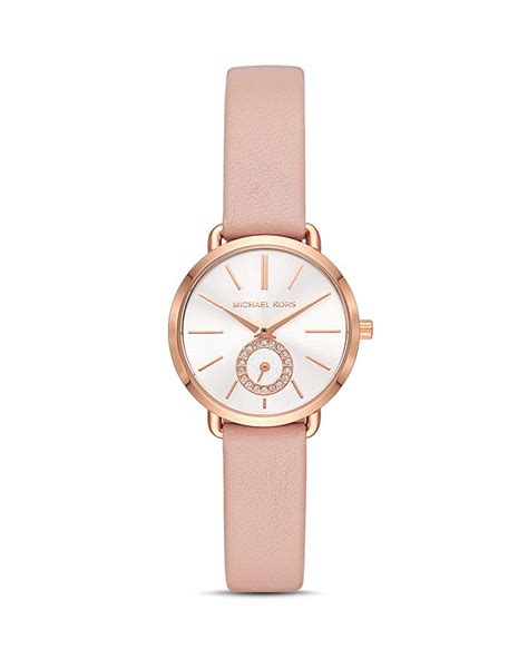 michael kors women's portia watch 28mm mk38|Mini Portia Pavé Rose.